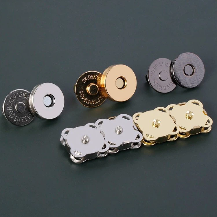 magnetic button clasps