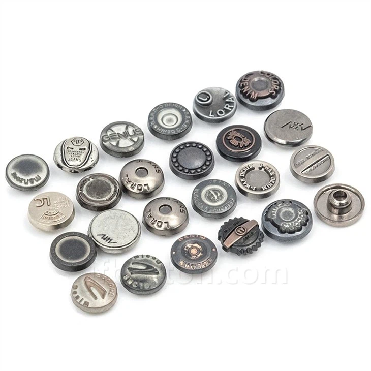 Jeans Rivets And Buttons Jeans Rivets And Buttons