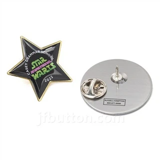 Guldstjärna Pin Badge