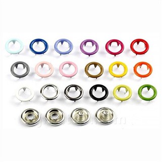 Öppna Ring Metal Snaps
