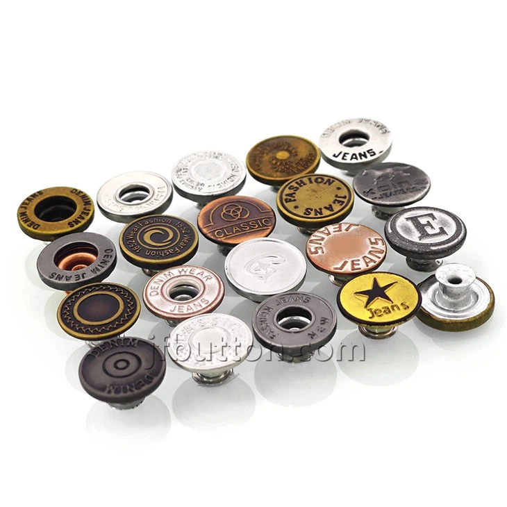 Brass Jeans Buttons factory