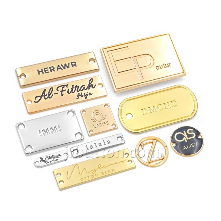 Metal Name Plates For Handbags