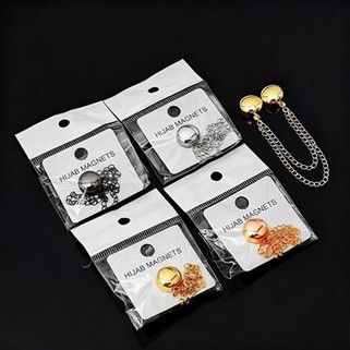 Matte hijabstifts magnetset