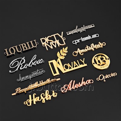 Custom Bag Metal Hardware Logotyp
