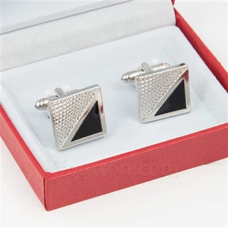 Safir Och Diamant Manschettknappar